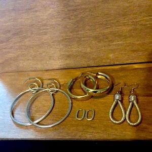 Got Hoops? 4 Pairs of Gold Earrings!